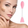 Unique Bargains Smooth Double-headed Facial Mask Brush 2 Pcs - 2 of 4
