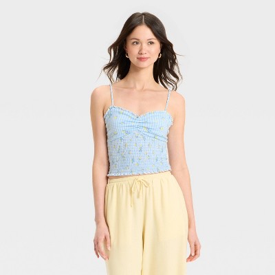Women's Smocked Cami - Wild Fable™