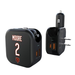 NFL Chicago Bears Players Game Tactic 18-Watt 2 in 1 USB A/C Charger - 1 of 3