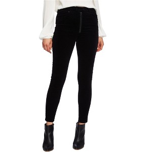 1.STATE Womens Exposed Zipper Casual Corduroy Pants - 1 of 1
