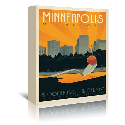 Minneapolis 2 by Anderson Design Group Wrapped Canvas - Americanflat - 5" x 7"
