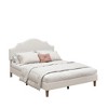 Queen Size Upholstered Platform Bed with Adjustable Headboard for Bedroom or Apartment - 4 of 4