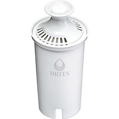 Brita Refillable Product Solutions Advanced Replacement Water Filter for Pitchers: Reduces Odors, Filters Chlorine & Heavy Metals