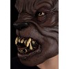 HalloweenCostumes.com One Size Fits Most   Wolfman Mask, Brown/Yellow - 2 of 4