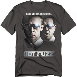 Hot Fuzz Big Cops Adult T-Shirt - 1 of 4