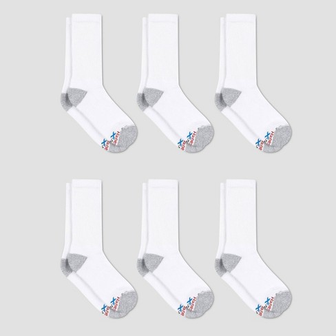 Hanes X-Temp P6 Extended Sport Cut Socks