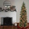 National Tree Company First Traditions Pre-Lit LED Slim Duxbury Artificial Christmas Tree Warm White Lights - image 3 of 3