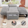 Vipbear 3-in-1 Convertible Sofa Bed, Pull Out Sleeper Sofa with USB Charging Station & Adjustable Backrest - 3 of 4
