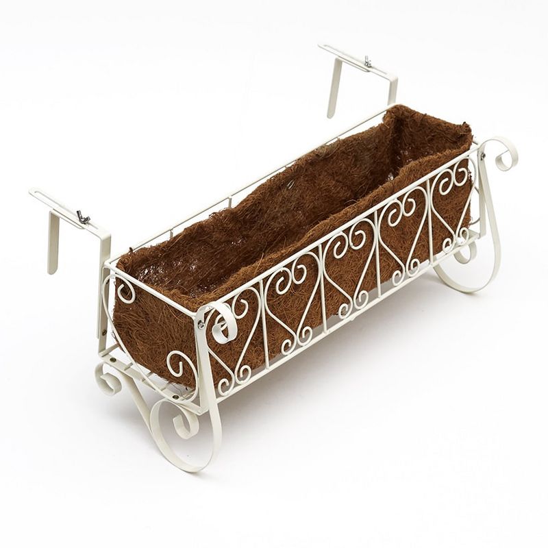 The Lakeside Collection Decorative Rail or Fence Planters, 1 of 5