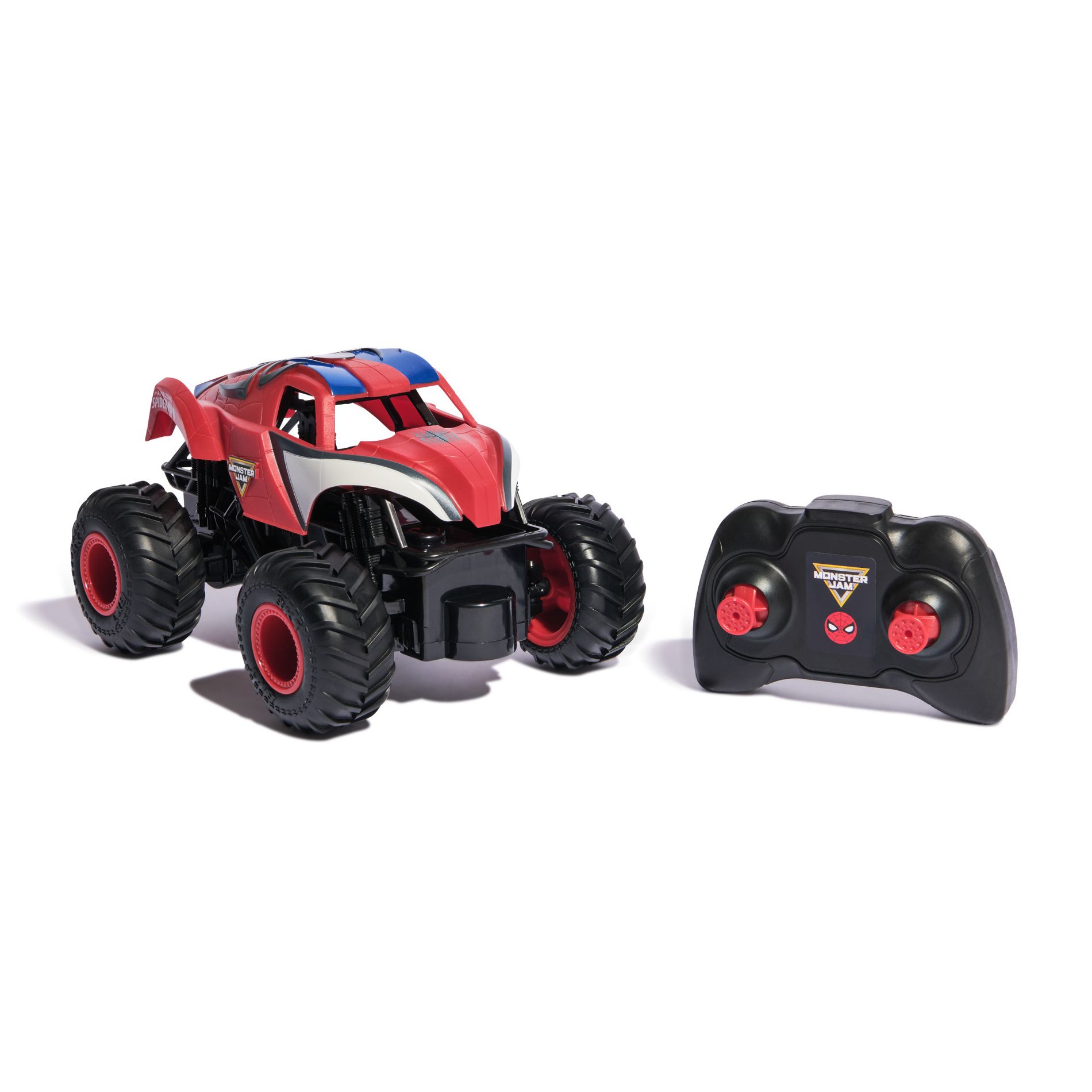 Monster Jam Spider-Man Remote Control Vehicle 1:24 Scale - 3pk