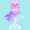 Junior's Women Fortnite Skull Trooper All Hail Glow Racerback Tank Top - 2 of 4