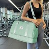 Luupatchy Three-dimensional Diamond Patterned Travel Bag, Dry Wet Separation , for Travel, Fitness Yoga, Weekend Tote Overnight Bag - 3 of 4