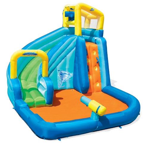 H2ogo Hydrostorm Splash Kids Inflatable Slide Water Park