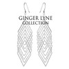 Latice Dangle Earrings for Women Silver Plated by Ginger Lyne Collection - 2 of 2