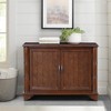 TiramisuBest 40in Console Table with Storage Shelf, Retro Entryway Table with AdjusTable Storage Shelf, Sofa Couch Table with Light Espresso - 4 of 4