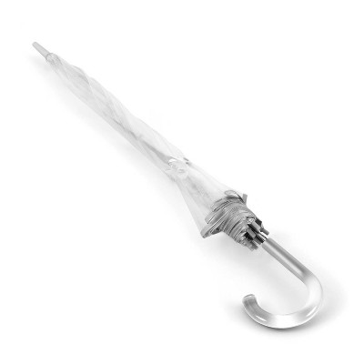 ShedRain Clear Bubble Umbrella  - Silver