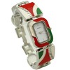 Olivia Pratt Christmas Colors Women Watch Bracelet - 2 of 4