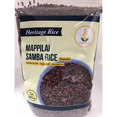 Shastha Mappillai Samba Rice – 2 lbs x 2 Nutrient-Rich Traditional Red Rice