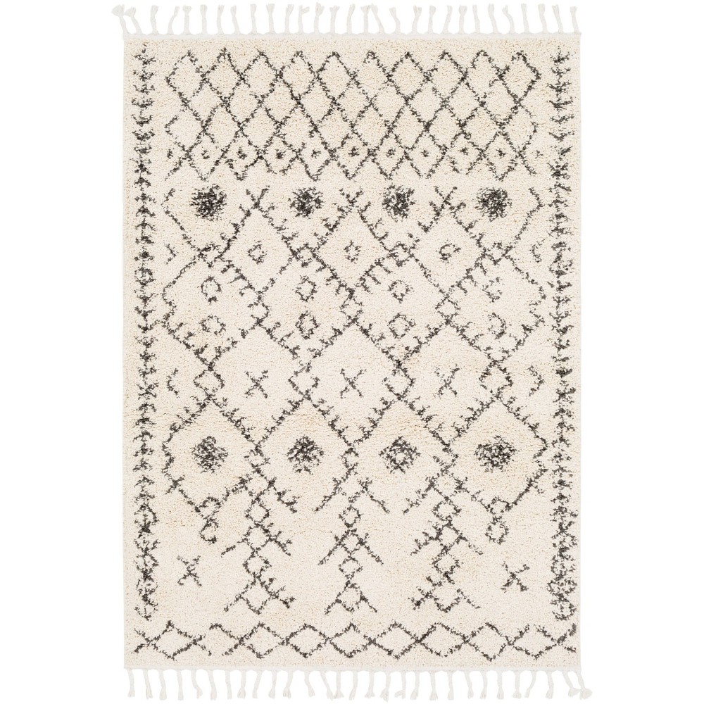 7'10inx10'2in Geometric Global Rugs Cream - Artistic Weavers