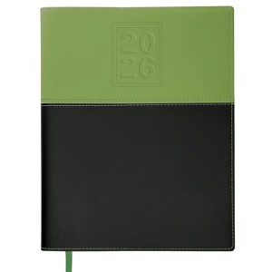 2026 Planner Calendar, 8"x10" : Includes 14 Months (Nov 2025-Dec 2026) / 2026 Weekly Organizer (Green/Black) - 1 of 4