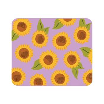 OTM Essentials Prints Series Sunflowers Mouse Pad Pink/Brown/Green/Yellow (OP-MH3-A02-79) 