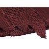 Allegra K Women's Solid Color Bandana Pleated Rhombus Head Scarf Wraps Scarves Neckerchief 1 Pc - 4 of 4