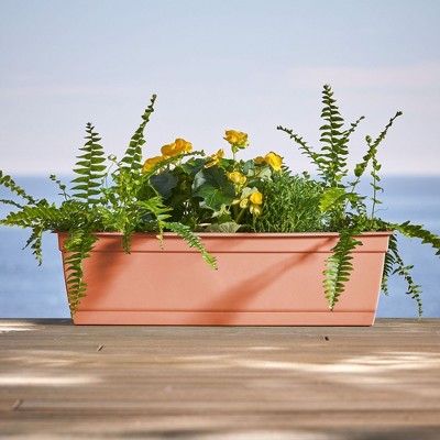 Coral Recycled Plastic 24" Window Box Planter