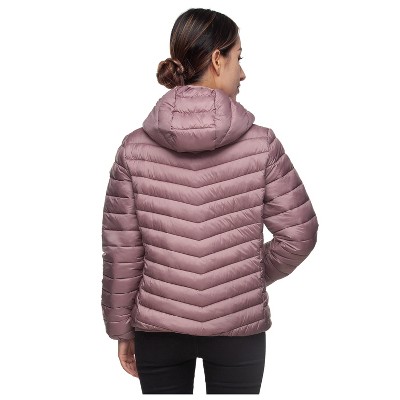 Женские куртки Rokka&Rolla Women's Light Packable Puffer Jacket-Mauve, size X Large — фото 2