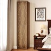 Tribesigns 75.39” Wood Storage Cabinet with 6 Shelves, Narrow Modern Cabinet with 2 Doors for Living Room, Kitchen, Bathroom - 2 of 4