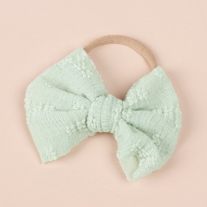 MyKids-USA Baby Simple Style Bow Tie Hair Tape For Children 2 Pcs. - 1 of 3