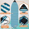 SUN CUBE Surfboard Sock Cover, Protective Surf Bag for Surfing Board, Light Stretchy Surfbag Sleeve Longboard Hybrid Shortboard - 2 of 4