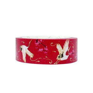 Wrapables Poetic Picturesque Gold Foil Washi Masking Tape, 15mm x 5M - 1 of 4