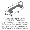 Amerock Blackrock Cabinet Door or Drawer Pull - 4 of 4