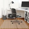 Costway 47'' x 47'' PVC Chair Floor Mat Floors Protector Home Office - 2 of 4