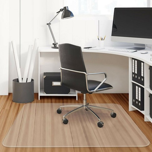 Chair mat for online corner desk