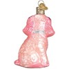 Old World Christmas Glass Blown Christmas Ornament For Christmas Tree, Pink Poodle - 4 of 4