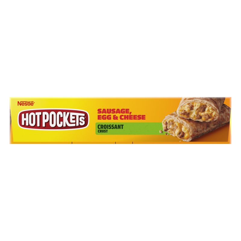 Hot Pockets Croissant Crust Frozen Sausage Egg &#38; Cheese  - 8.5oz/2ct, 3 of 7