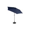 KWPZQEB 9' Outdoor Patio Umbrella, Outdoor Table Umbrella, Yard Umbrella with 6 Sturdy Ribs, Push Button Tilt and Crank (Base Not Included) - 3 of 4