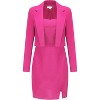 EXLURA Women's Professional Business Lightweight Blazer Dress Suit Sets 2 Piece Work Office Fashion Outfits - 2 of 4