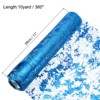 Unique Bargains Metallic Foil Thin Mesh Polyester Luxurious Table Runner - 2 of 3