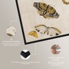Art Remedy Golden Butterflies Classic Elegant Butterfly Wall Art Framed - 4 of 4