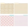 Juvale 12-pack Pastel Decorative File Folders For Women, Pretty ...