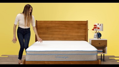 Linenspa Essentials 8 Spring & Memory Foam Hybrid Mattress : Target