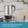 Farberware 8-Cup, Black Percolator, Stainless Steel, FCP280 - 3 of 4