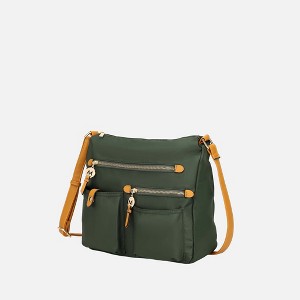 MKF Collection Serena Color-Block Nylon Women’s Shoulder Bag by Mia K - 1 of 4
