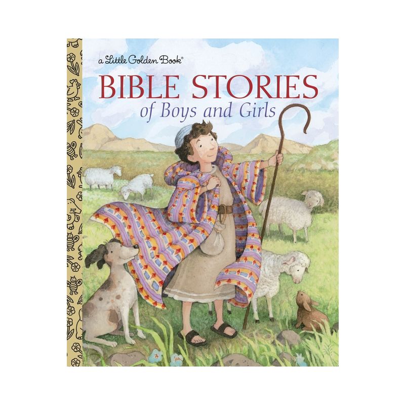 Bible Stories of Boys and Girls - (Little Golden Book) by  Christin Ditchfield (Hardcover), 1 of 2