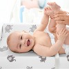 Sweet Jojo Designs Boy Girl Gender Neutral Unisex Changing Pad Sheet Boho Elephant Grey and White - 3 of 4