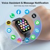 Smart Watch for Men Women, 2.01" HD Touchsreen, Bluetooth Calling, IP68 Water-Resistance, 180+ Sports Modes,, Fitness & Sleep Tracker, Android/iOS - 2 of 4