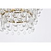 Elegant Lighting Nordic 4 lights brass pendant - 4 of 4