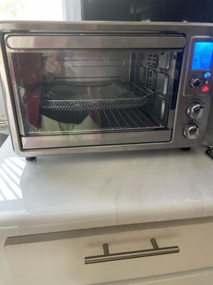 Hamilton Beach Sure-Crisp Air Fryer Toaster Oven with Easy Reach Door, 6  Slice Capacity, Stainless Steel, 31523 